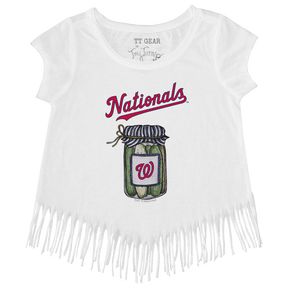 Washington Nationals Pickle Jar Fringe Tee