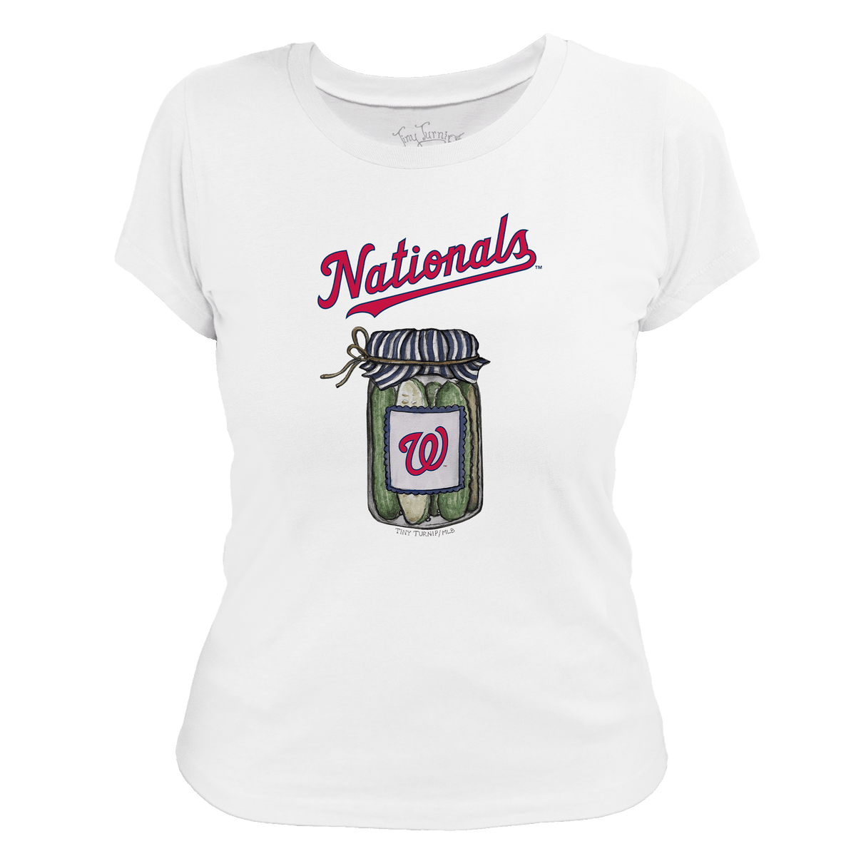 Washington Nationals Pickle Jar Women's Tee Shirt