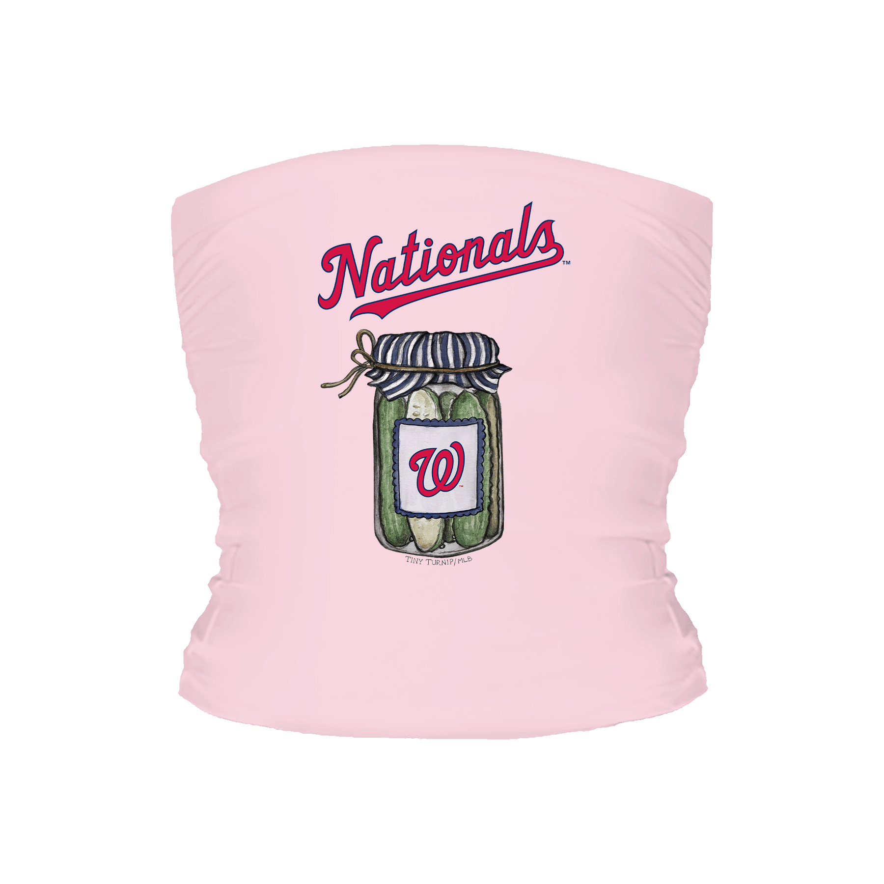 Washington Nationals Pickle Jar Tube Top