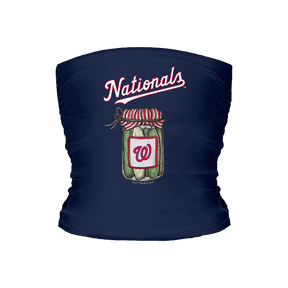 Washington Nationals Pickle Jar Tube Top