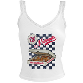 Washington Nationals Pizza Lace Tank