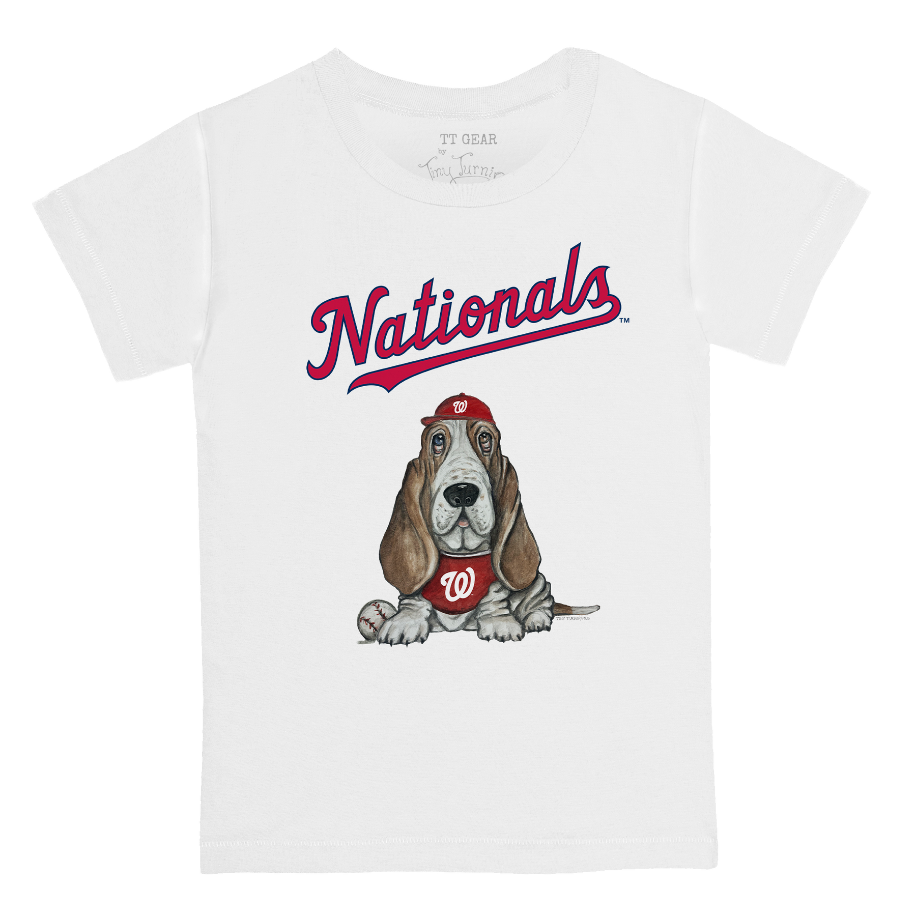 Washington Nationals Puddy Kid's Tee Shirt - Tiny Turnip
