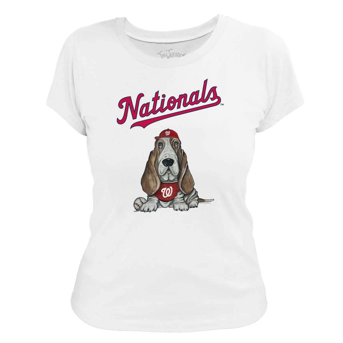Washington Nationals Puddy Women's Tee Shirt - Tiny Turnip