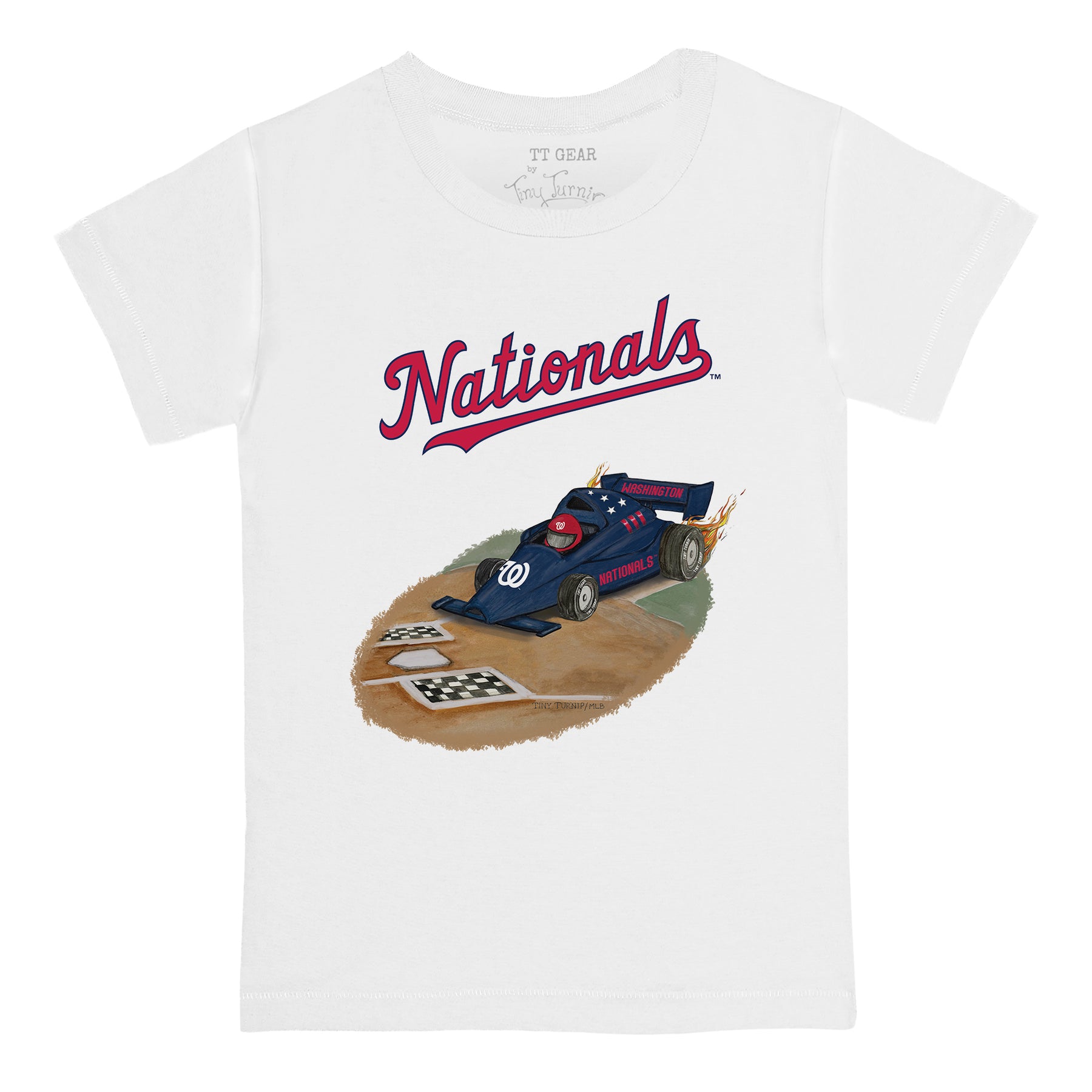 Washington Nationals Race Car Tee Shirt