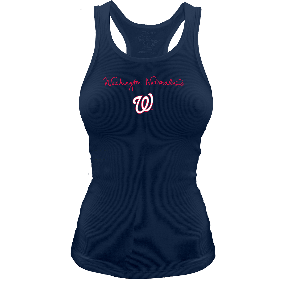 Washington Nationals Logo Script Classic Tank - Tiny Turnip
