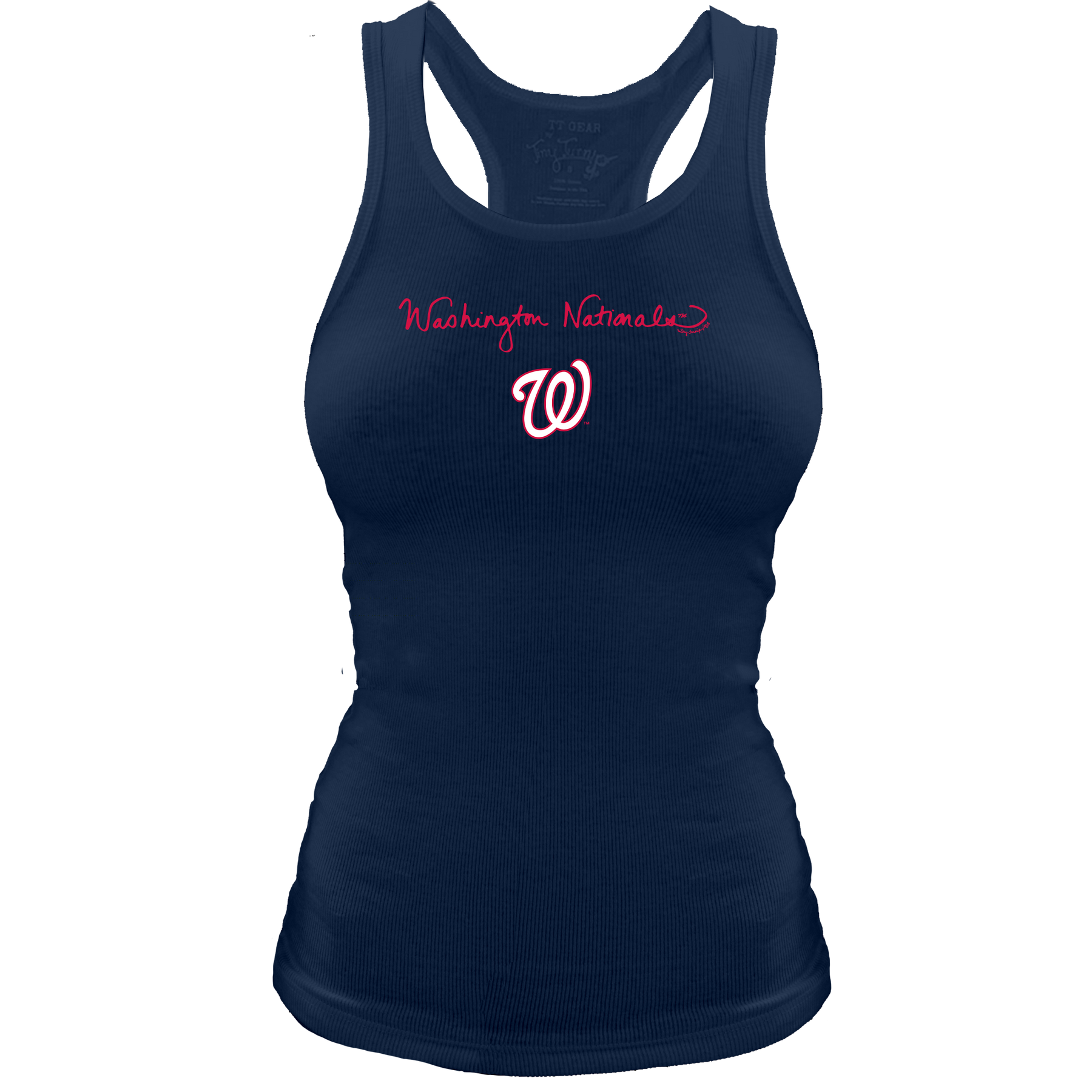 Washington Nationals Logo Script Classic Tank - Tiny Turnip