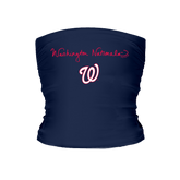 Washington Nationals Logo Script Tube Top - Tiny Turnip