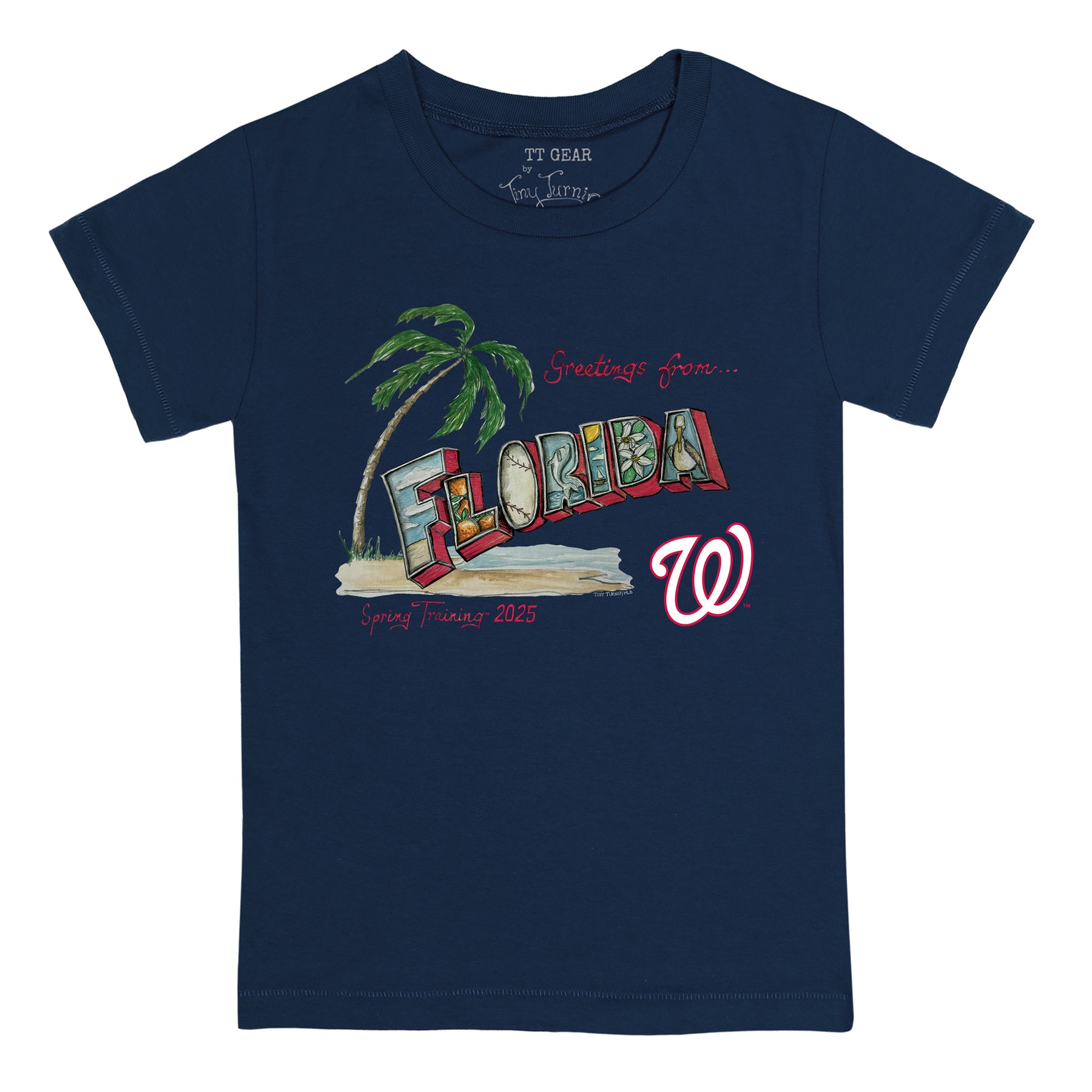 Washington Nationals Spring Training 2025 Tee Shirt