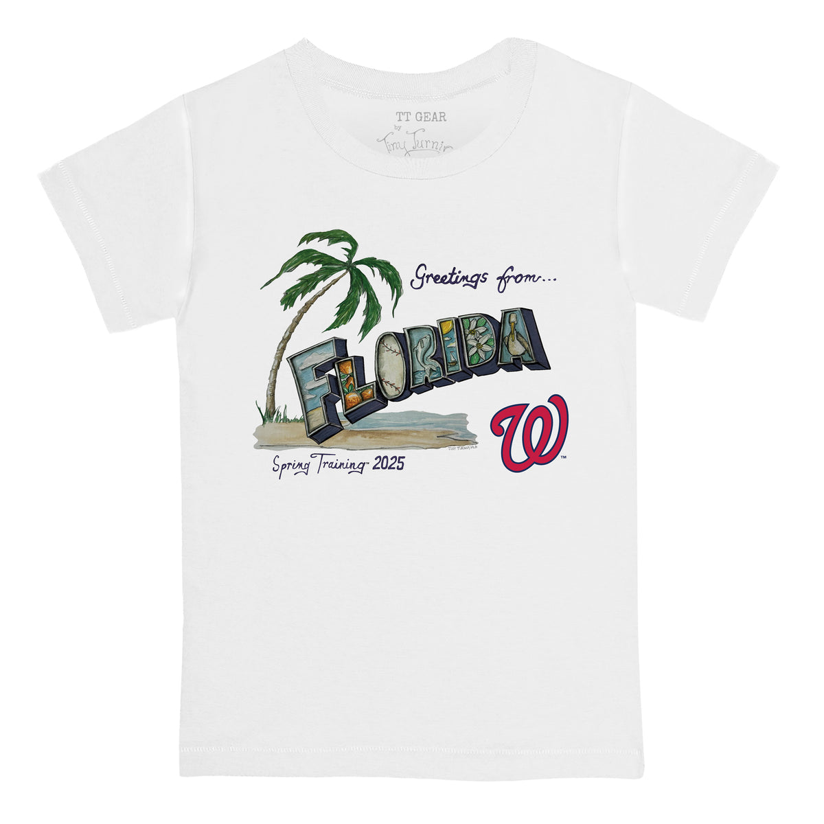 Washington Nationals Spring Training 2025 Tee Shirt