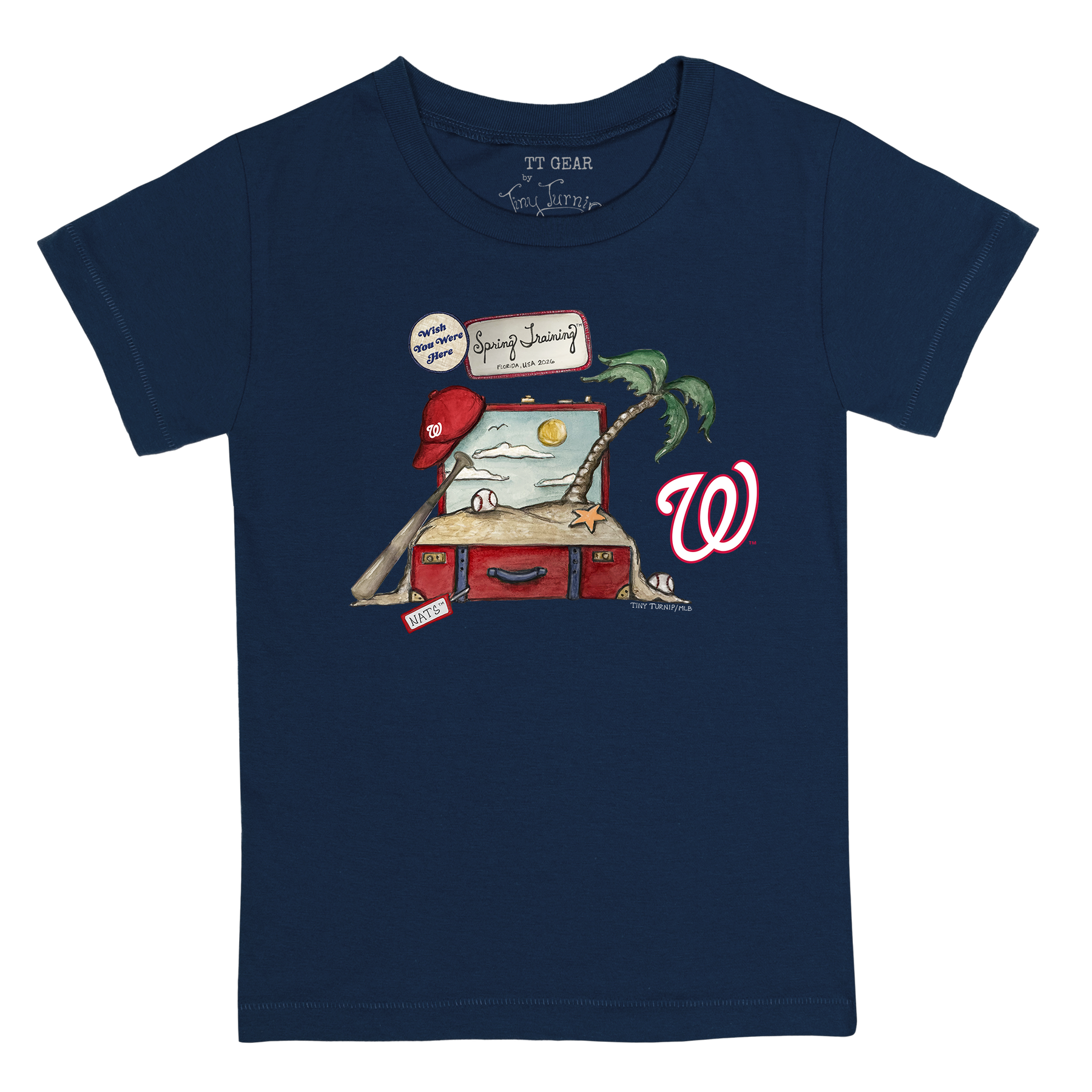 Washington Nationals Spring Training 2026 Kid's Tee Shirt - Tiny Turnip