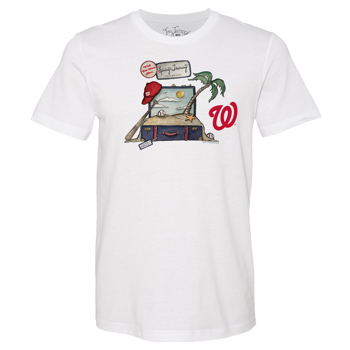 Washington Nationals Spring Training 2026 Unisex Tee Shirt - Tiny Turnip