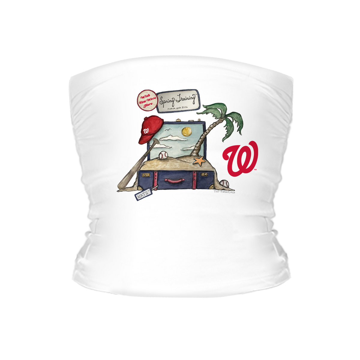 Washington Nationals Spring Training 2026 Tube Top - Tiny Turnip