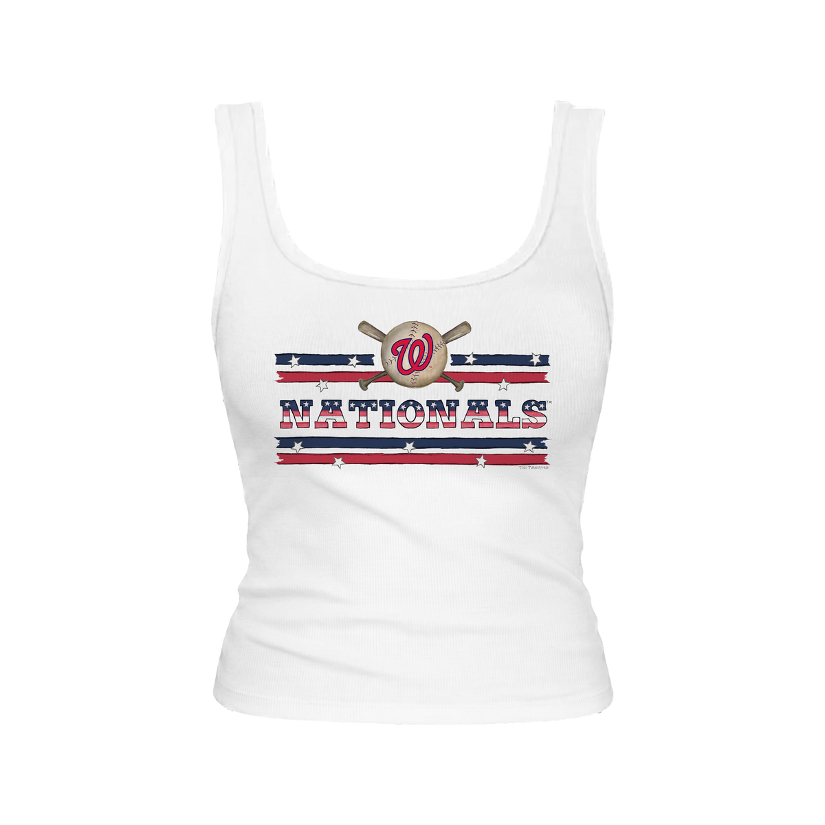 Washington Nationals Stars and Stripes Emmy Tank