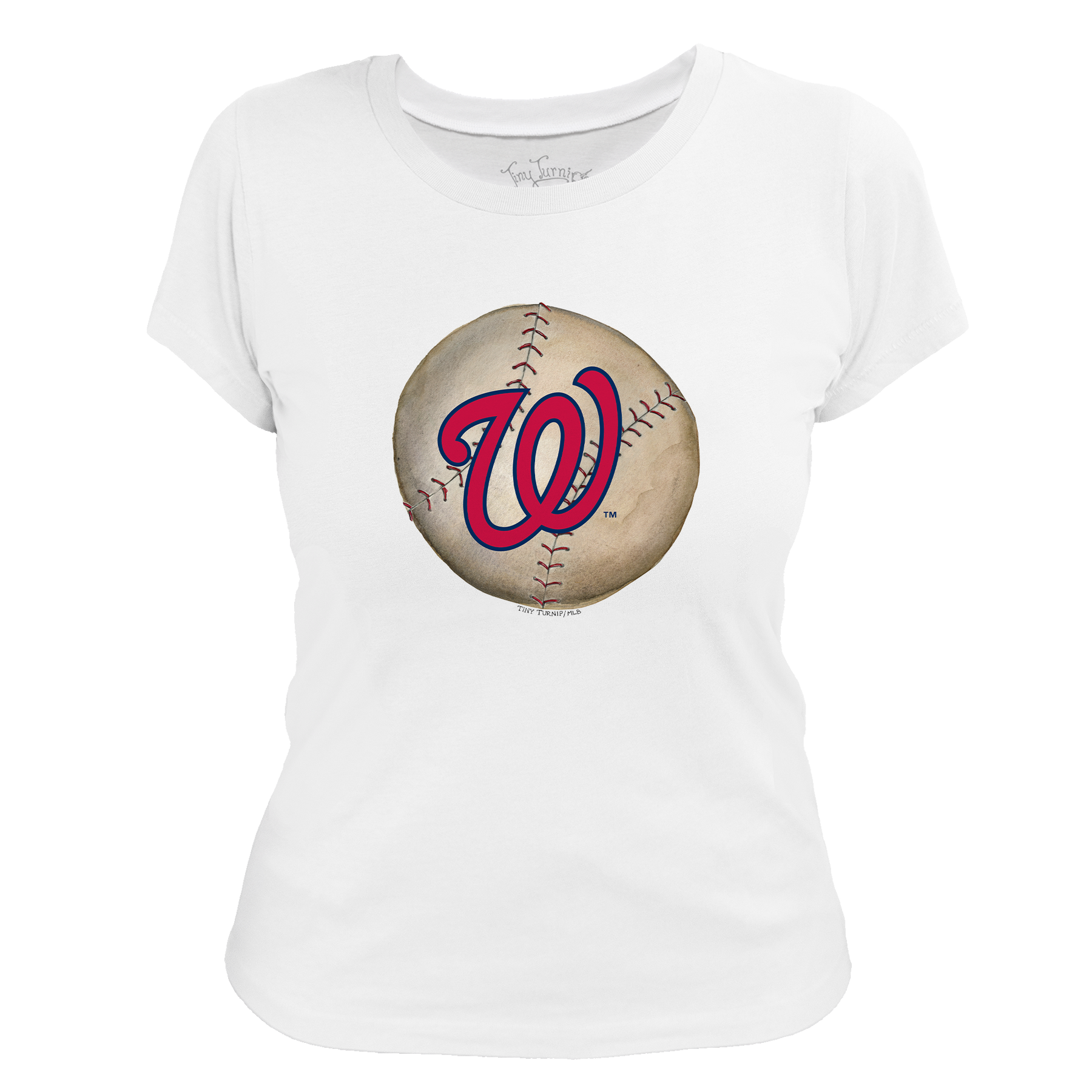 Washington Nationals Stitched Baseball Tee Shirt - Tiny Turnip
