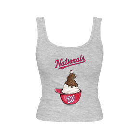 Washington Nationals Sundae Helmet Emmy Tank