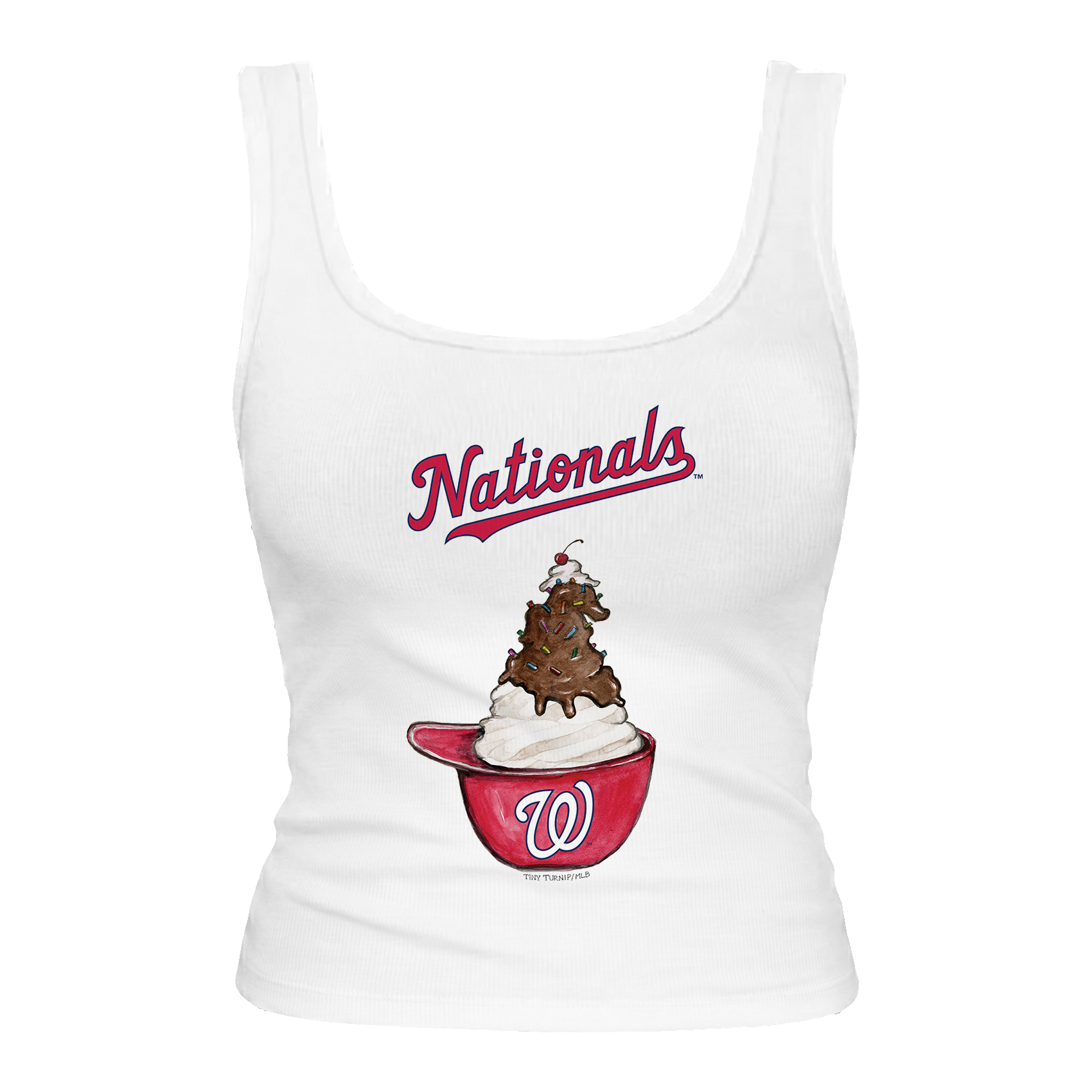 Washington Nationals Sundae Helmet Emmy Tank