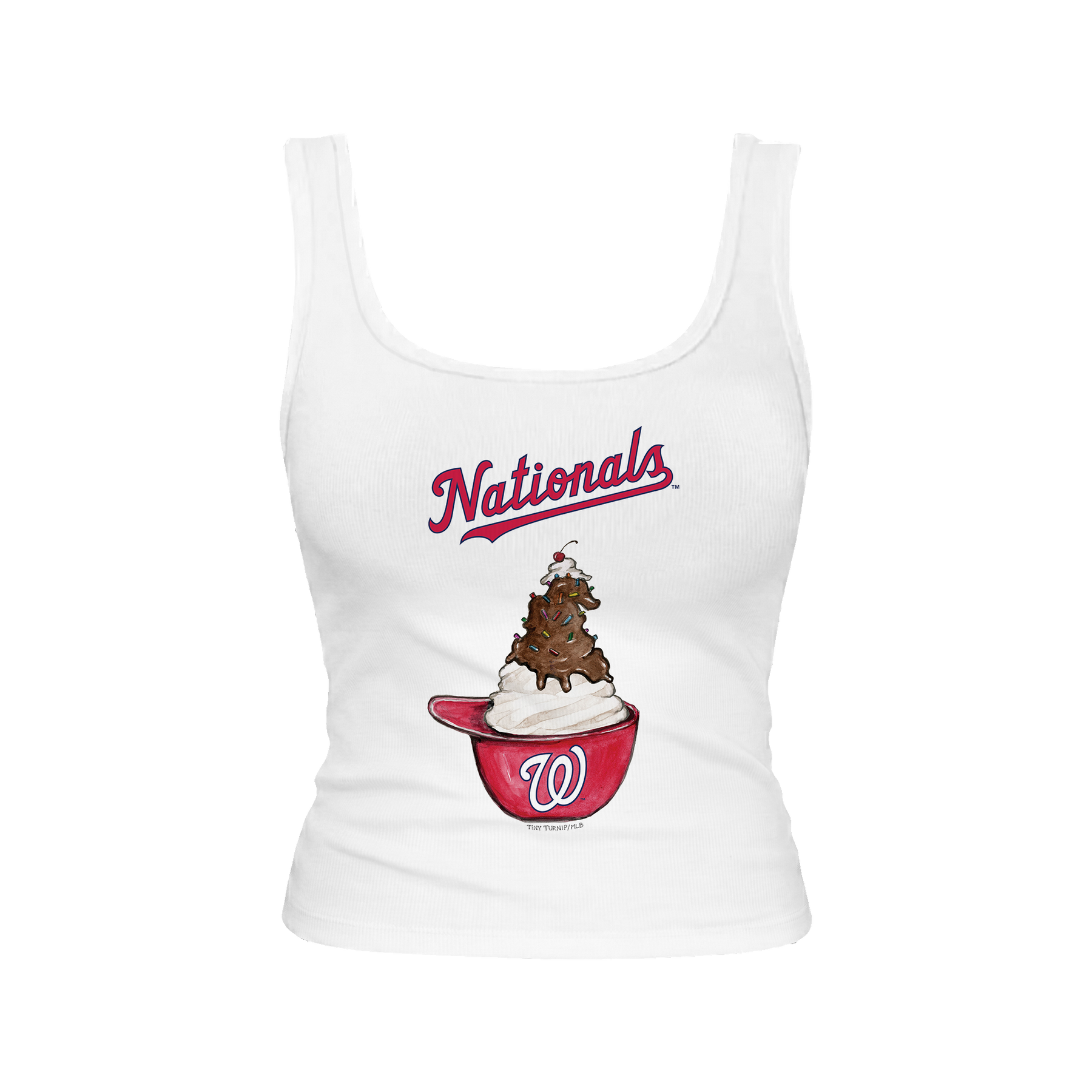 Washington Nationals Sundae Helmet Emmy Tank