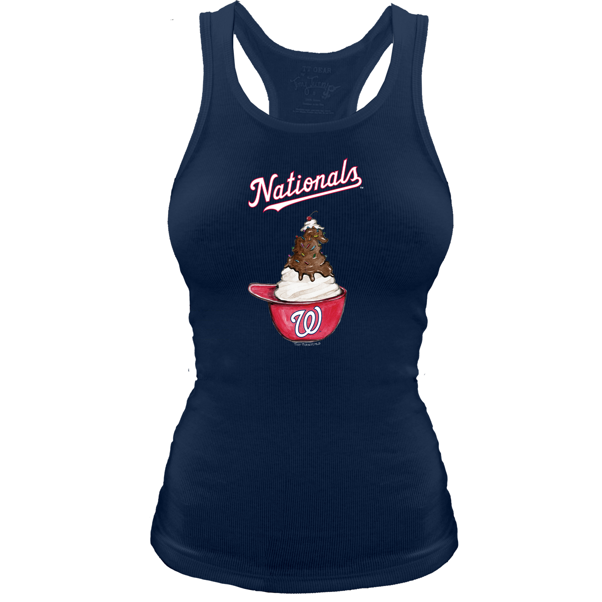 Washington Nationals Sundae Helmet Classic Tank - Tiny Turnip