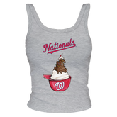 Washington Nationals Sundae Helmet Ribbed Tank