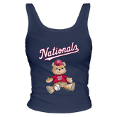Washington Nationals Teddy Ribbed Tank - Tiny Turnip