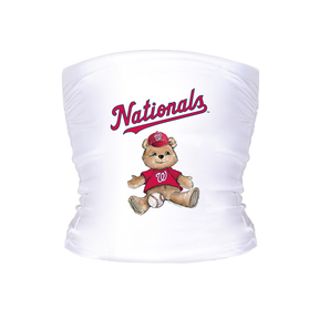 Washington Nationals Teddy Tube Top - Tiny Turnip