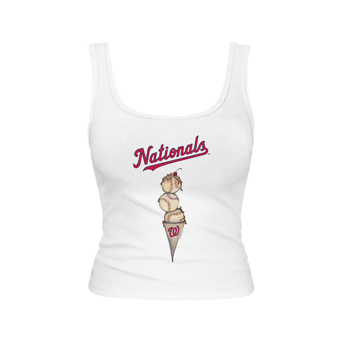 Washington Nationals Triple Scoop Emmy Tank