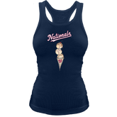 Washington Nationals Triple Scoop Racerback Tank - Tiny Turnip