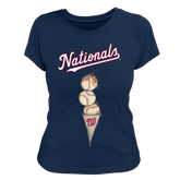 Washington Nationals Triple Scoop Women's Tee Shirt