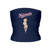 Washington Nationals Triple Scoop Tube Top - Tiny Turnip