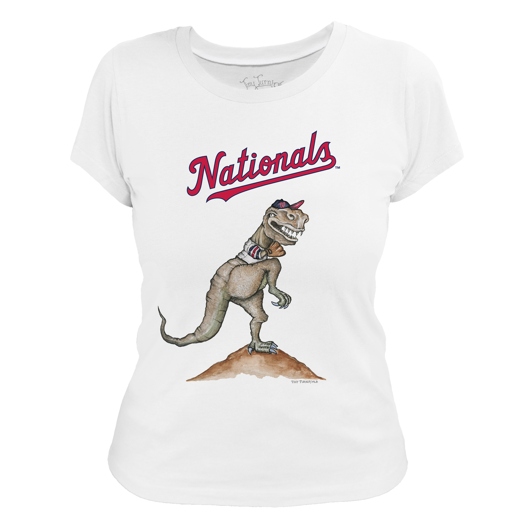 Washington Nationals TT Rex Tee Shirt - Tiny Turnip