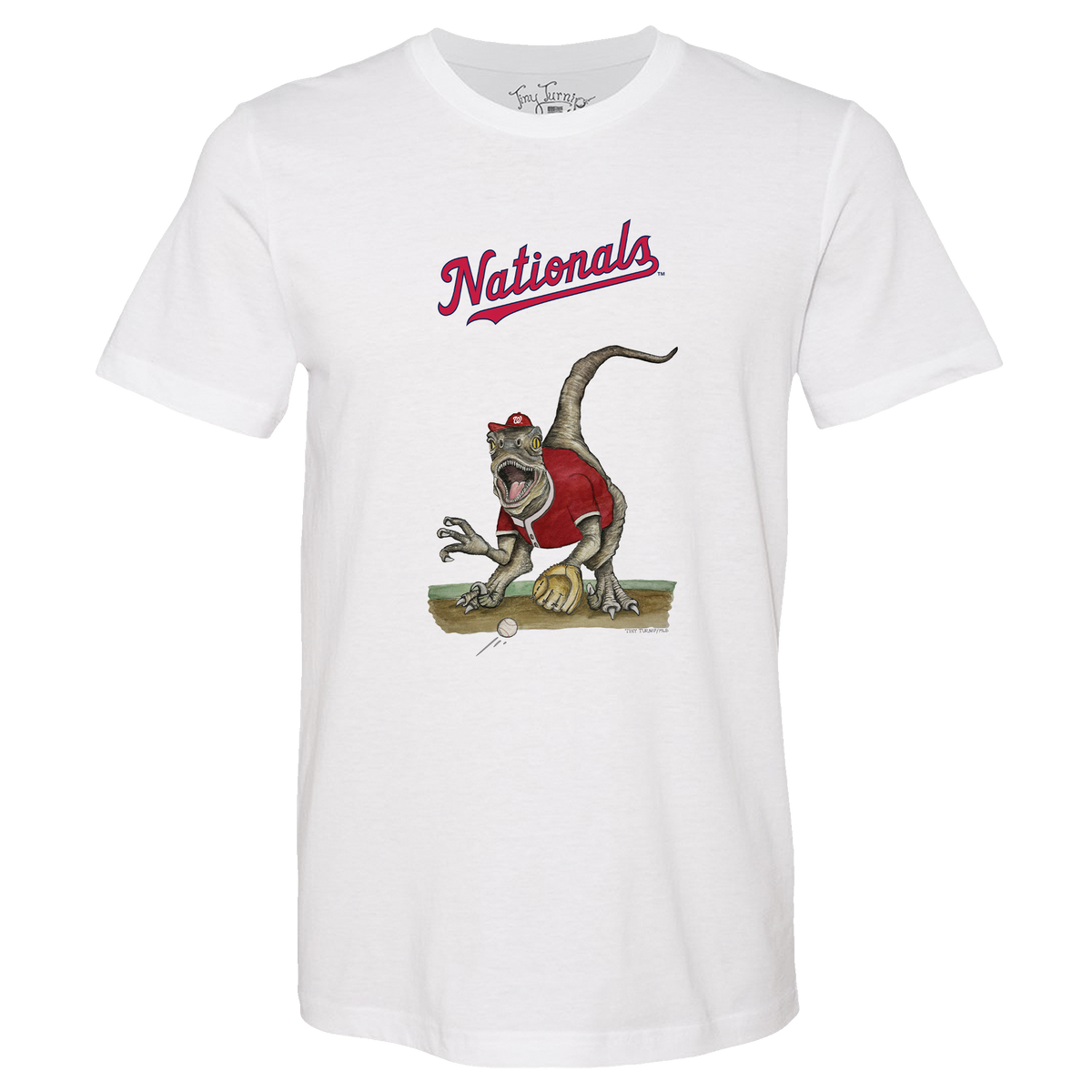 Washington Nationals Velociraptor Tee Shirt