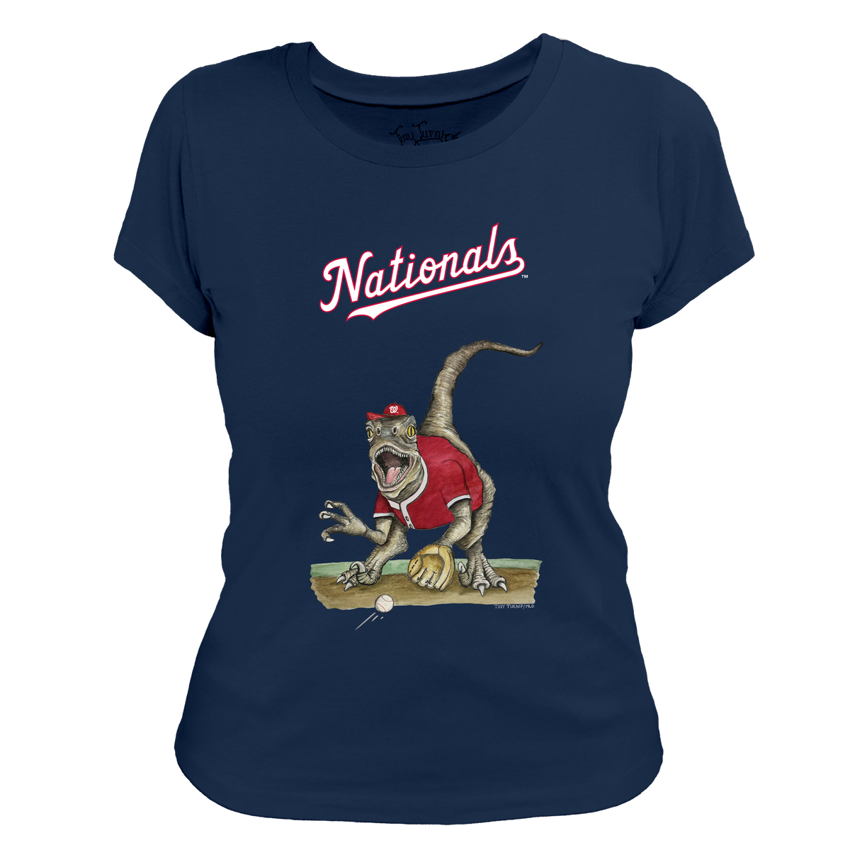 Washington Nationals Velociraptor Tee Shirt