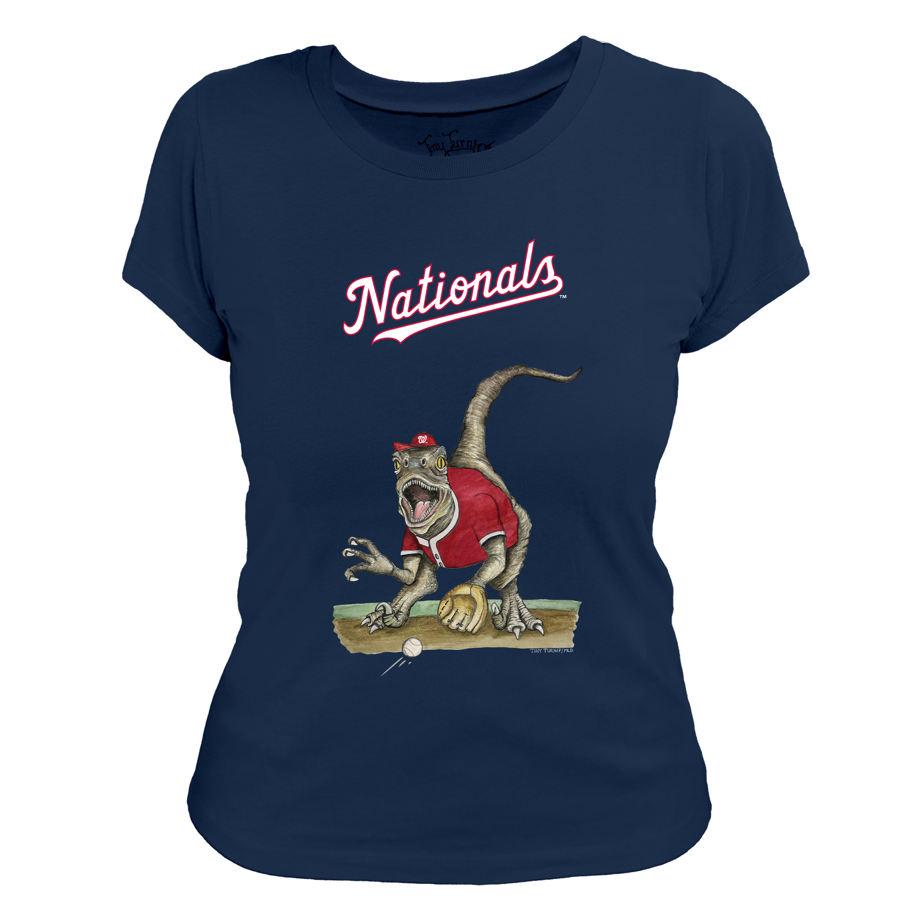 Washington Nationals Velociraptor Tee Shirt