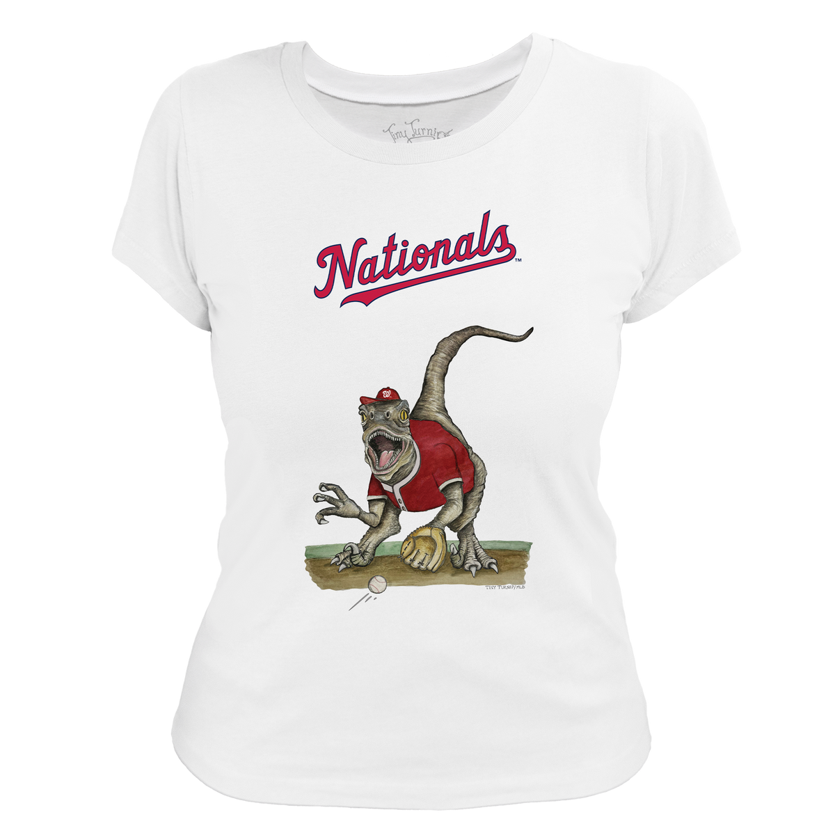 Washington Nationals Velociraptor Tee Shirt