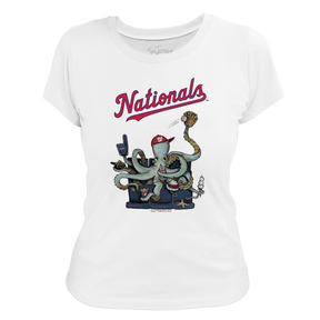Washington Nationals Octopus Tee Shirt - Tiny Turnip