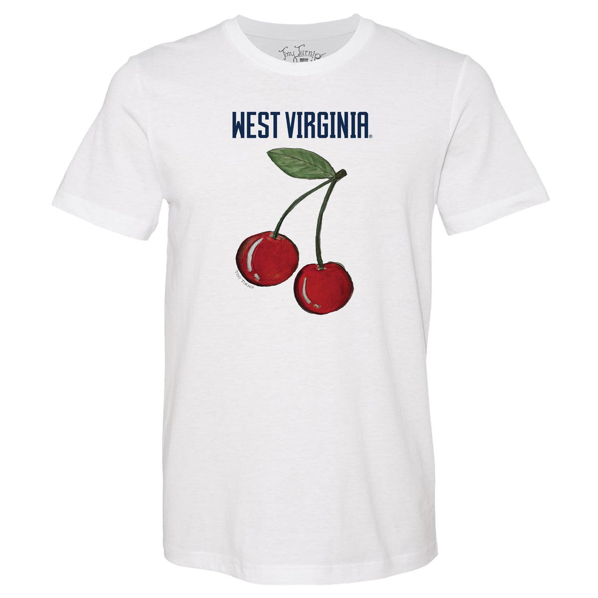 West Virginia Mountaineers Cherries Tee Shirt