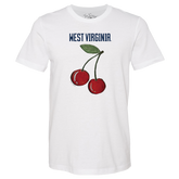 West Virginia Mountaineers Cherry Unisex Tee Shirt