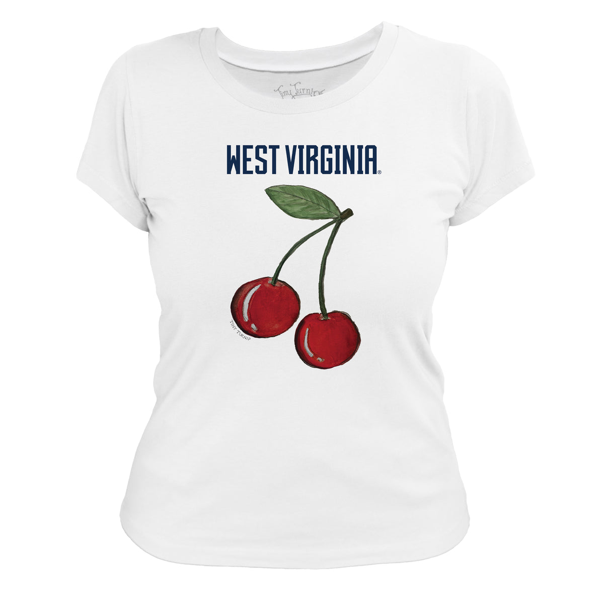 West Virginia Mountaineers Cherries Tee Shirt