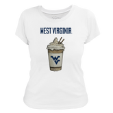 West Virginia Mountaineers Latte Women's Tee Shirt