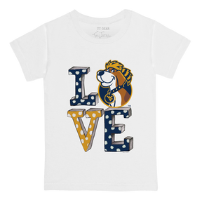 West Virginia Mountaineers LOVE Kid's Tee Shirt