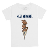 West Virginia Mountaineers Football Triple Scoop Kid's Tee Shirt
