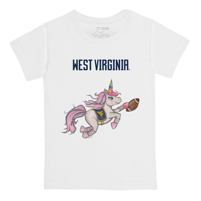 West Virginia Mountaineers Unicorn Kid's Tee Shirt