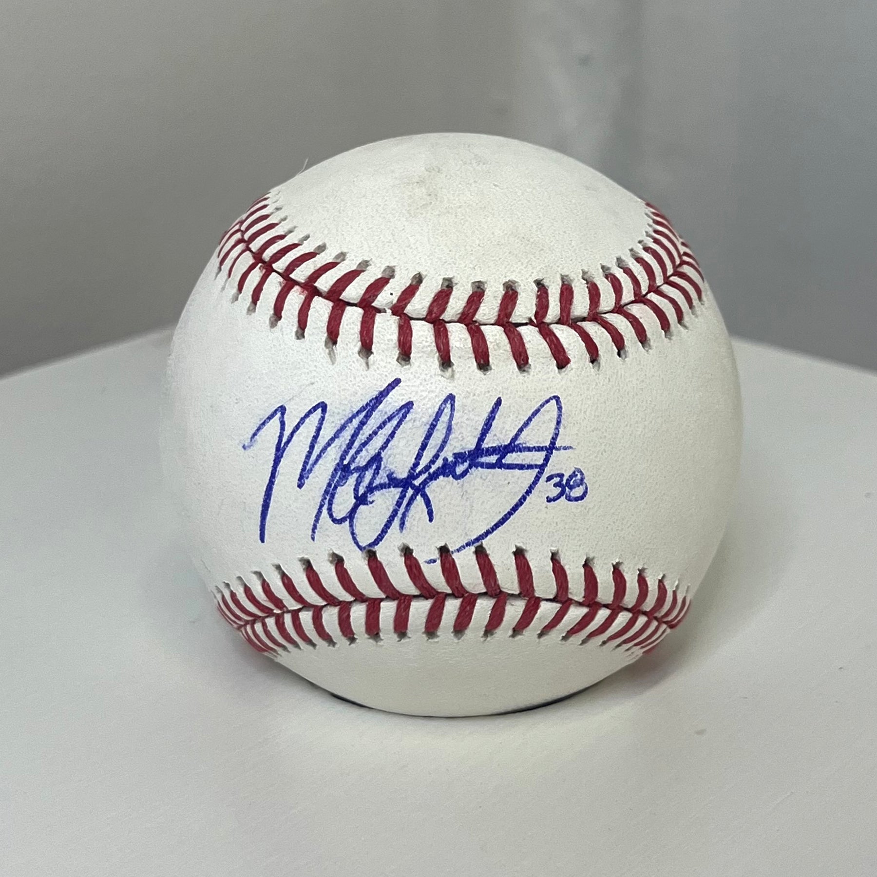 New York Yankees Mark Leiter Jr. Signed Baseball Auction