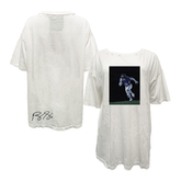 VIP Football: Faux Tapestry Photo w/ Signature - Vintage Tee
