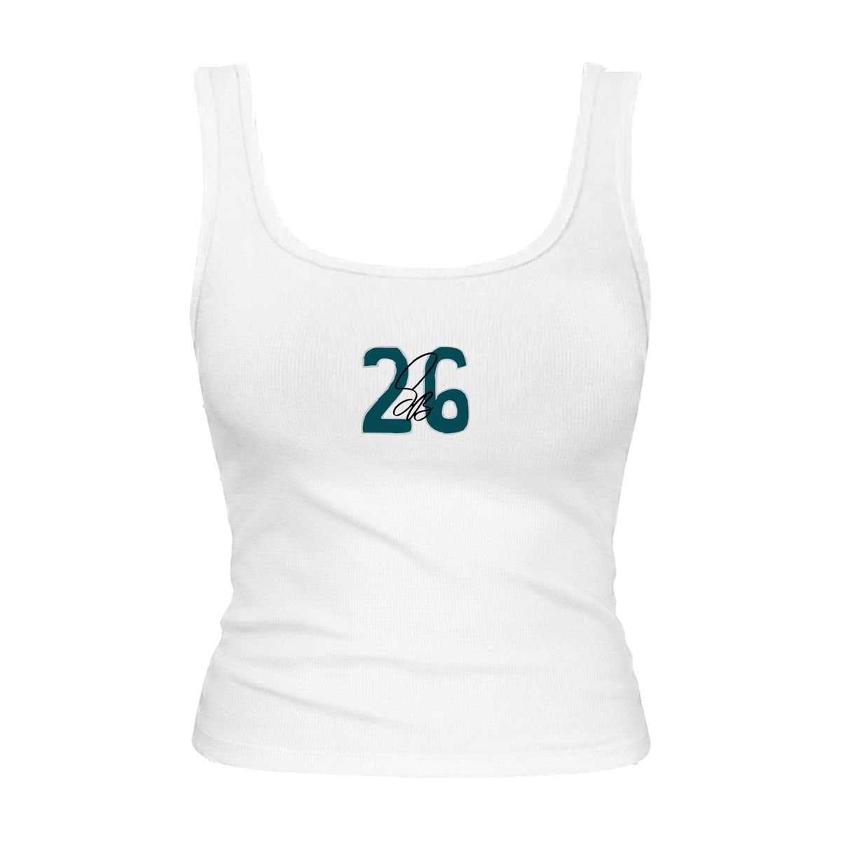 VIP Football: Small Number w/ Signature - Emmy Tank