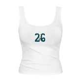 VIP Football: Small Number w/ Signature - Emmy Tank
