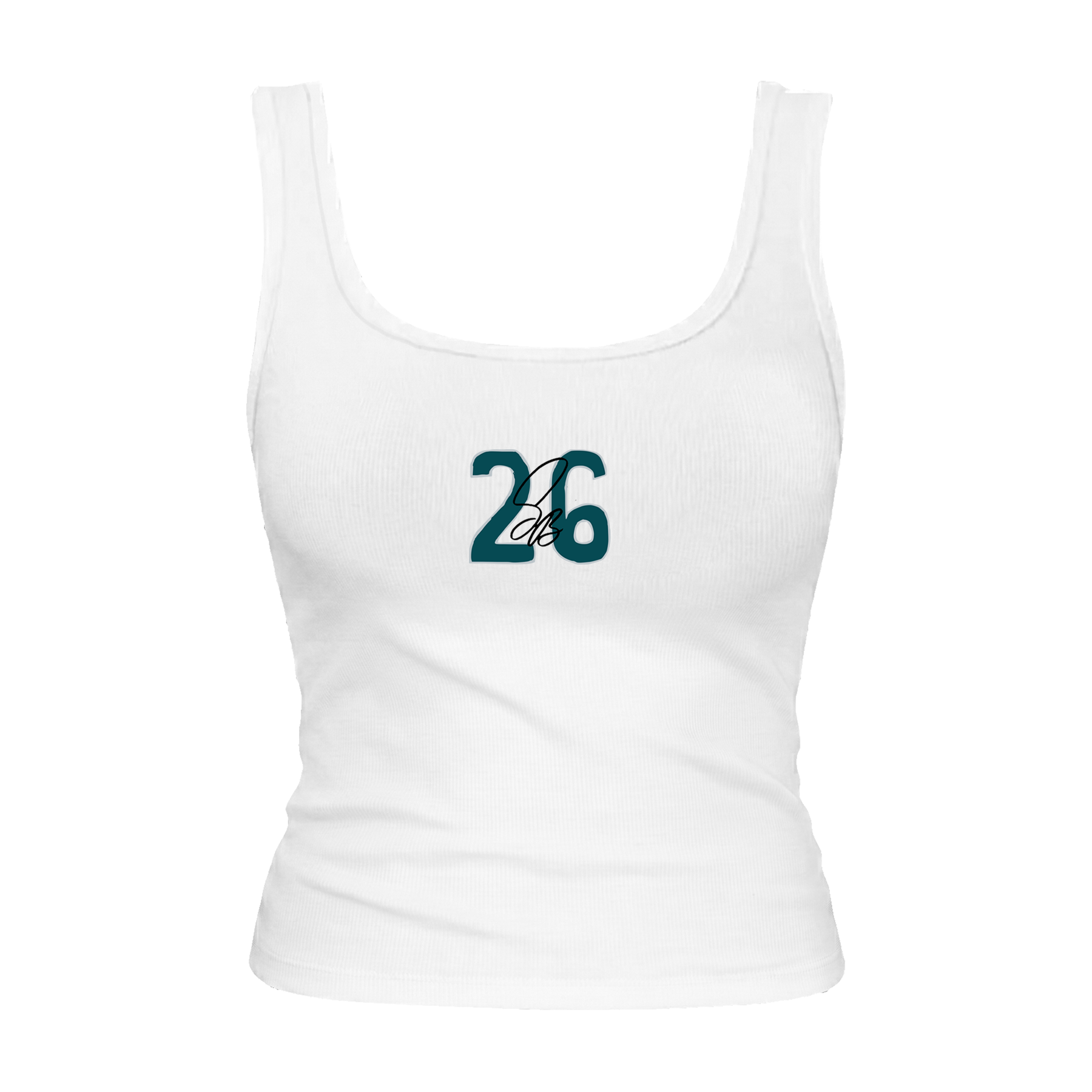 VIP Football: Small Number w/ Signature - Emmy Tank