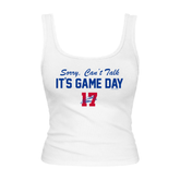 VIP Football: Sorry Can't Talk, It's Gameday w/ Signature - Emmy Tank