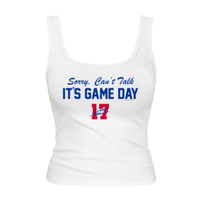 VIP Football: Sorry Can't Talk, It's Gameday w/ Signature - Emmy Tank