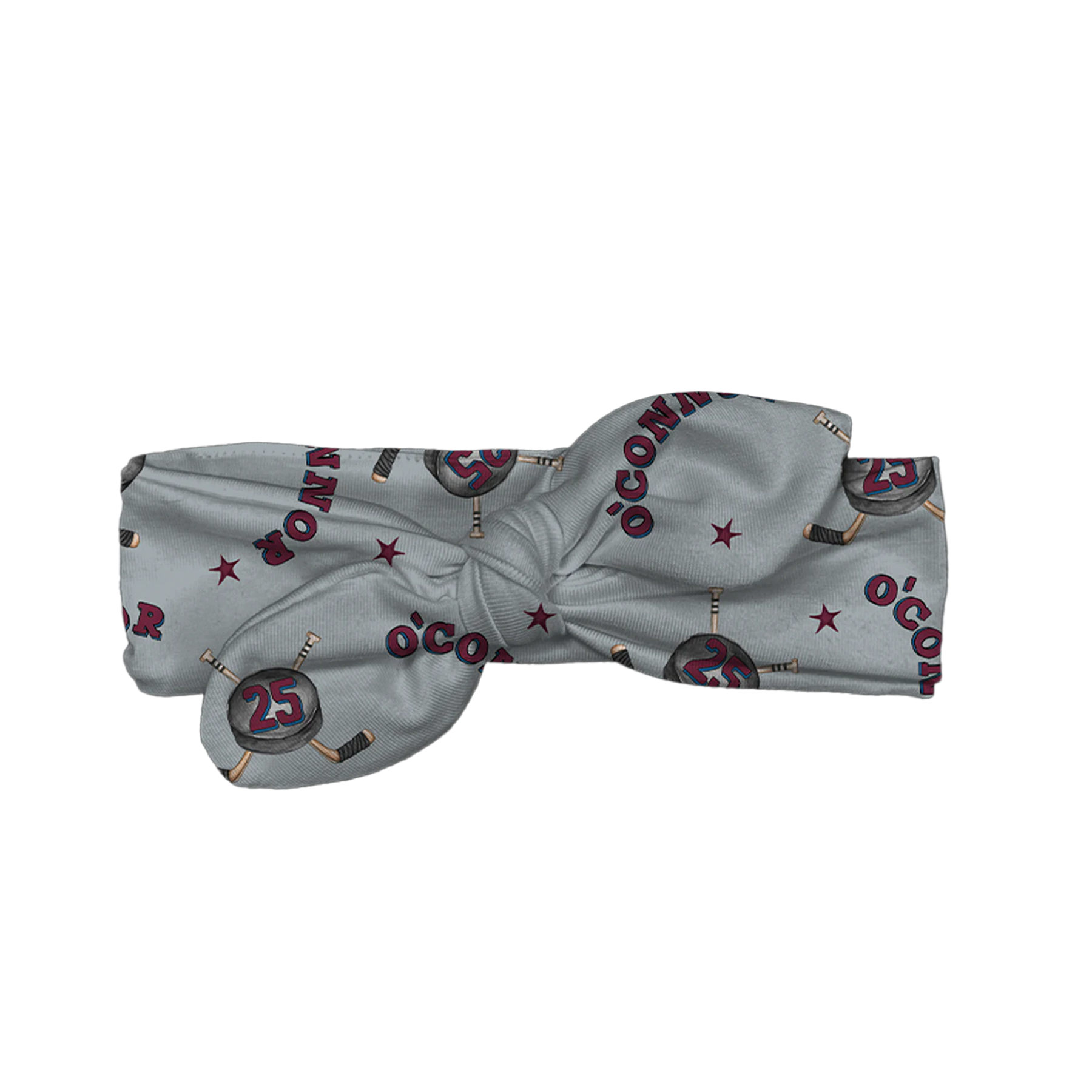 VIP NHL Cross Sticks w/ Name, Number - Headband - Tiny Turnip